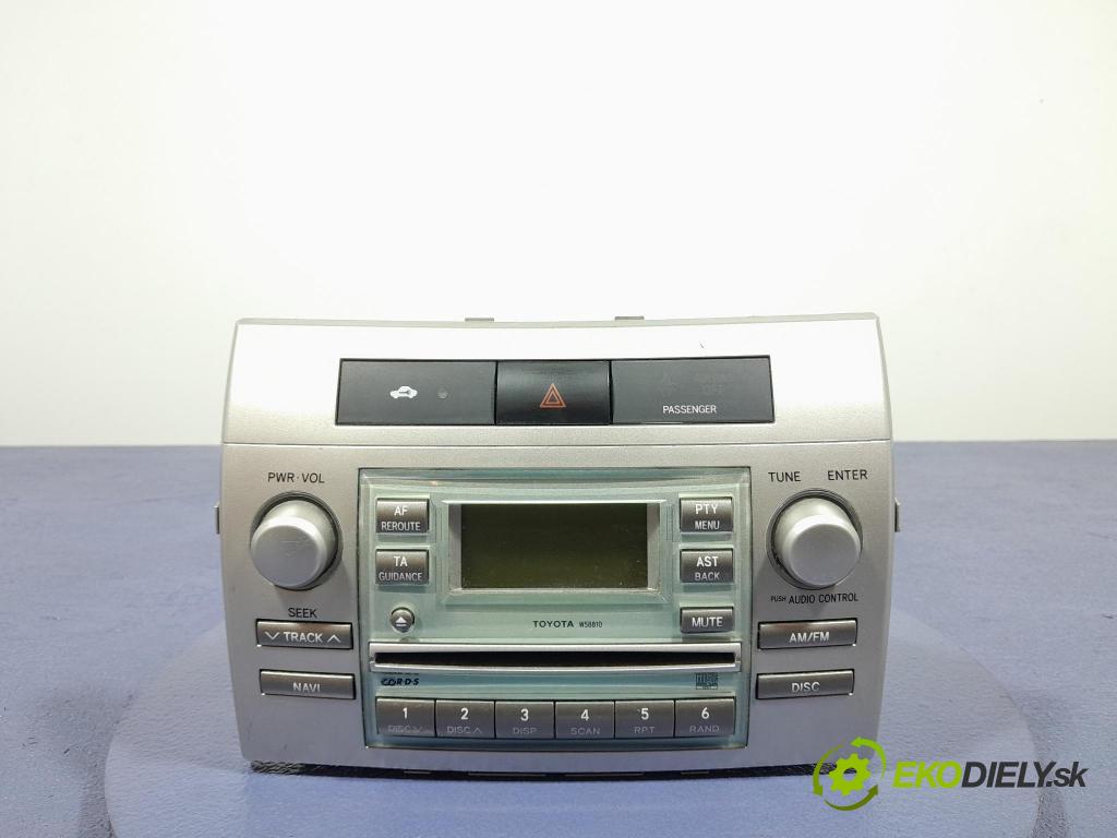 Toyota Corolla verso 2006 Radio I Navigace: 86120-0F010