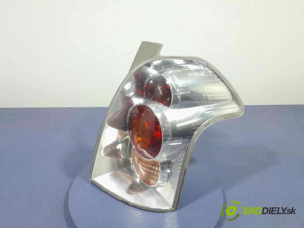Toyota Corolla verso 2006 svetlo / reflektor zad Prava: Vonkajsia: