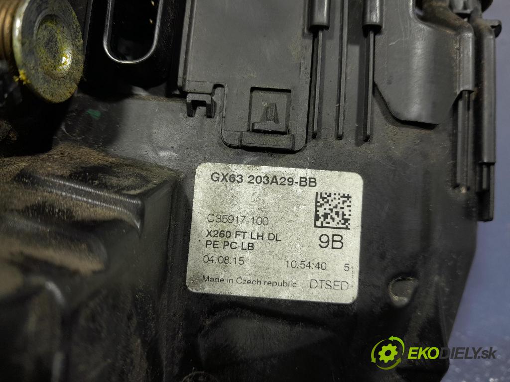 Jaguar Xf 2015 zámok dvere Predné Vľavo: GX63-203A29-BB