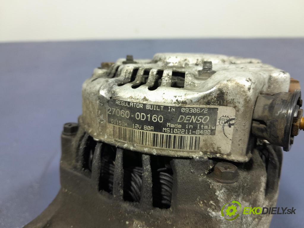 Toyota Corolla verso 2006 Alternator 27060-0D160