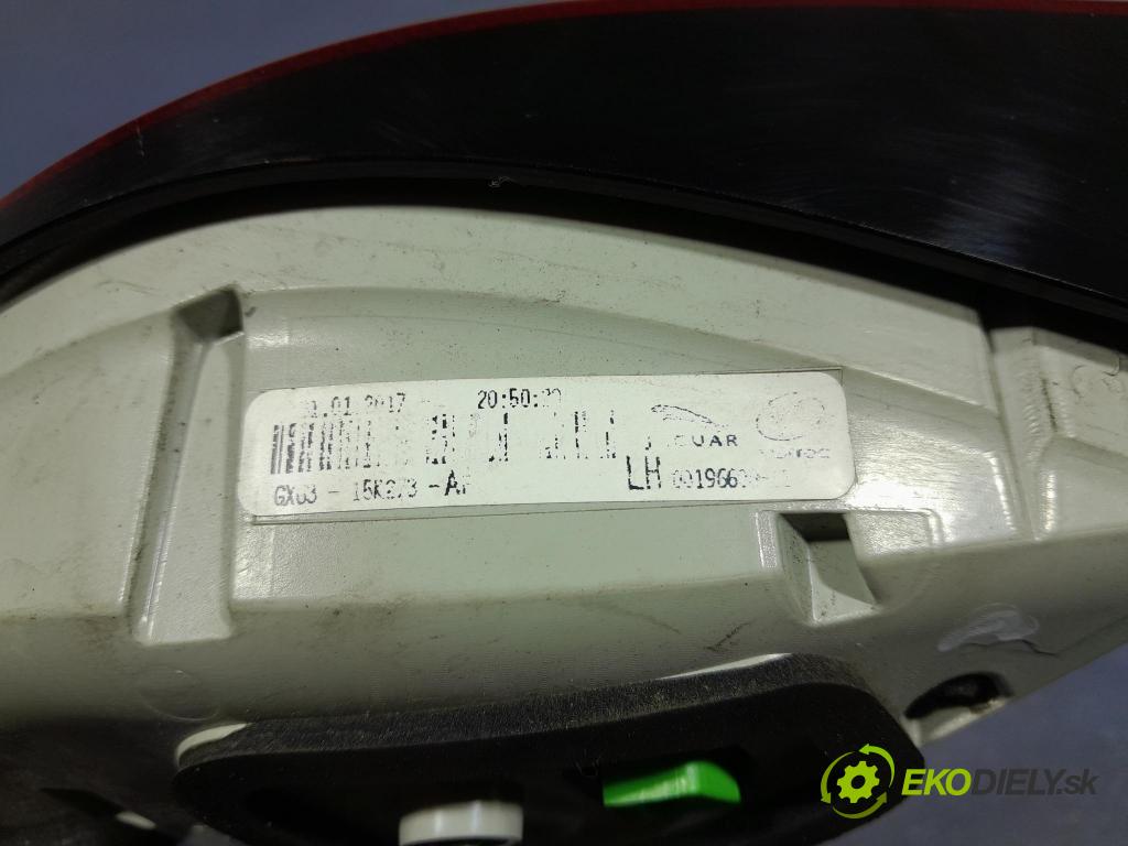 Jaguar Xf 2015 svetlo / reflektor zad ľavá Vnútri: GX63-15K273-AF