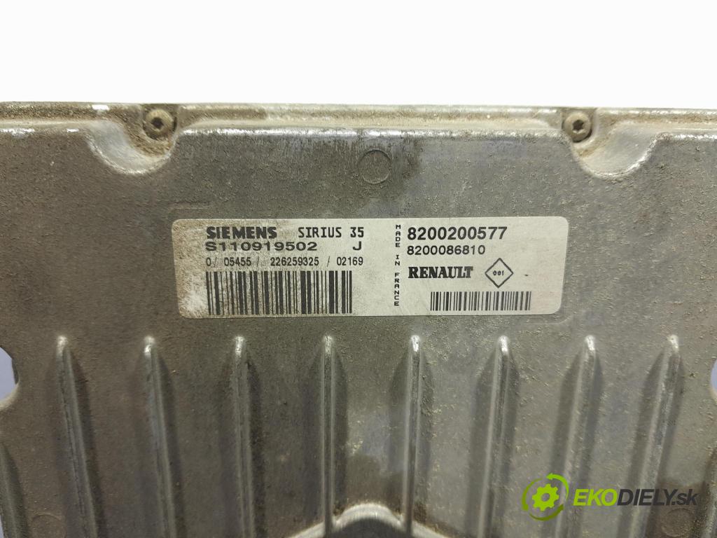 Renault Laguna 2002 riadiaca jednotka Motor: 8200200577