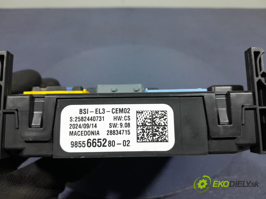 Opel Corsa 2024 skříňka Pojistky 9855665280