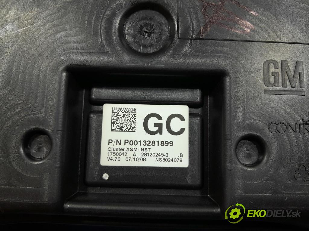 Opel Corsa 2008 prístrojovka/ budíky 28120245