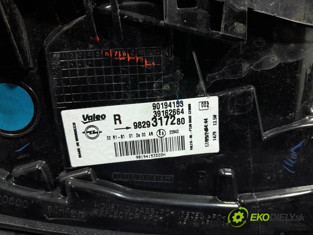 Opel Corsa 2024 svetlo / reflektor zad Prava: Vonkajsia: 9829317280