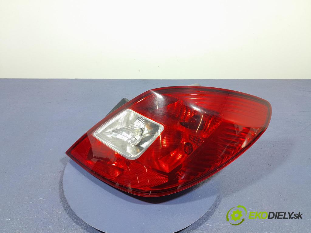 Opel Corsa 2008 svetlo / reflektor zad Prava: Vonkajsia: 13269051