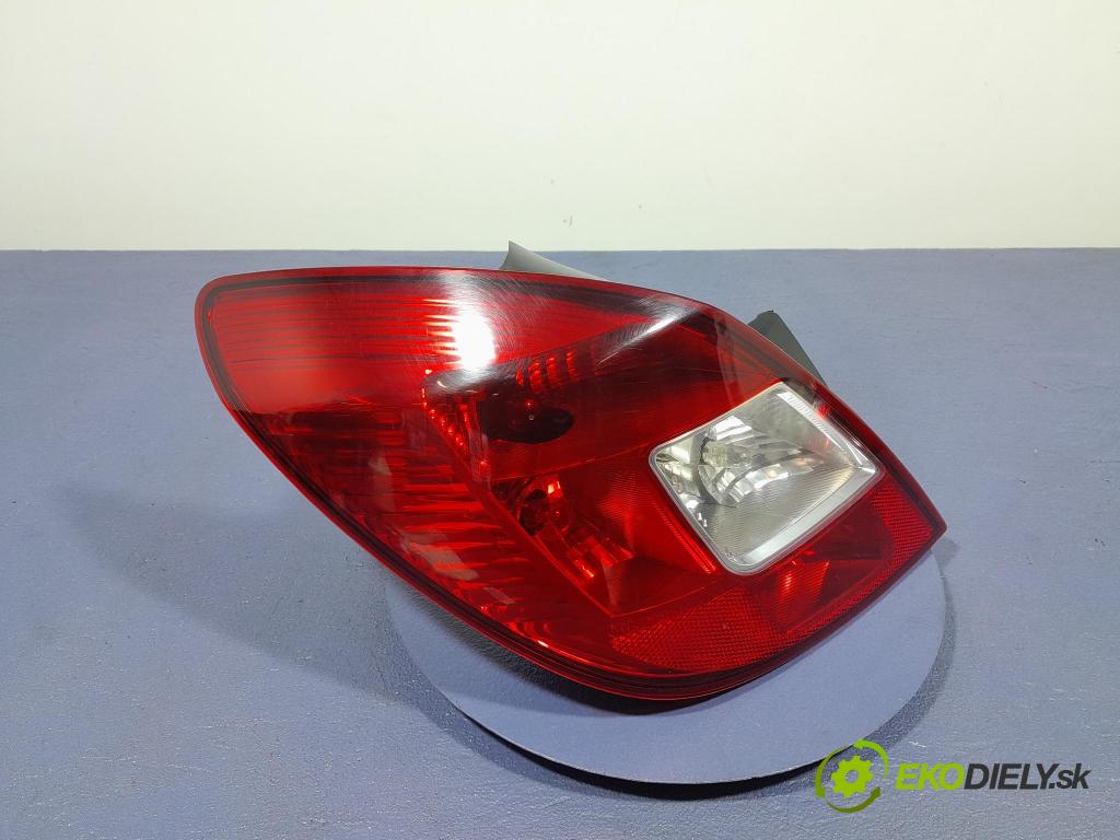 Opel Corsa 2008 svetlo / reflektor zad ľavá Vonkajsia: 13269050