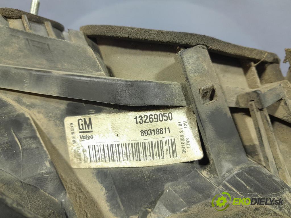 Opel Corsa 2008 svetlo / reflektor zad ľavá Vonkajsia: 13269050