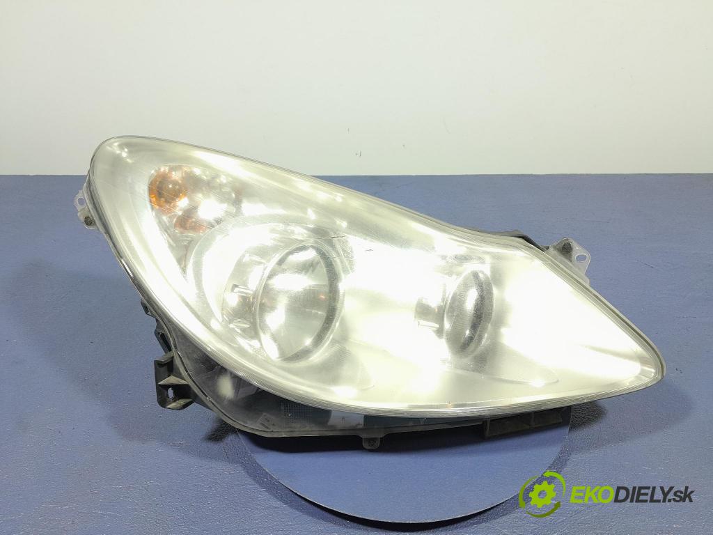 Opel Corsa 2008 Reflektor: v pravo: 13186382