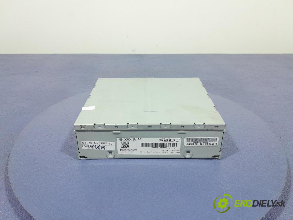Audi A5 2014 Radio I Navigácia: 4G0035061N