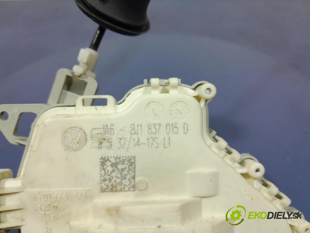 Audi A5 2014 zámok dvere Predné Vľavo: 8J1837015D