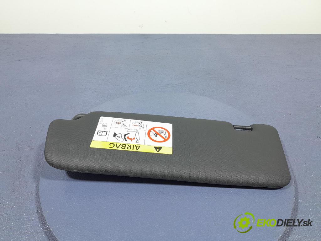 Audi A5 2014 kryt slnečná clona