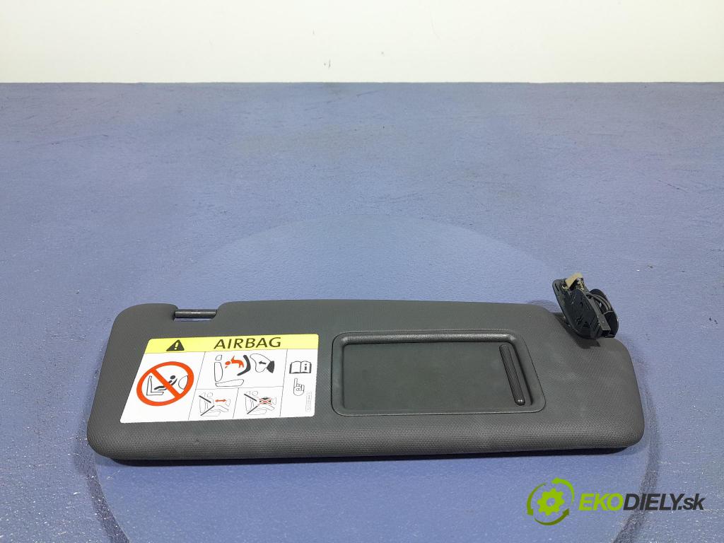 Audi A5 2014 kryt slnečná clona