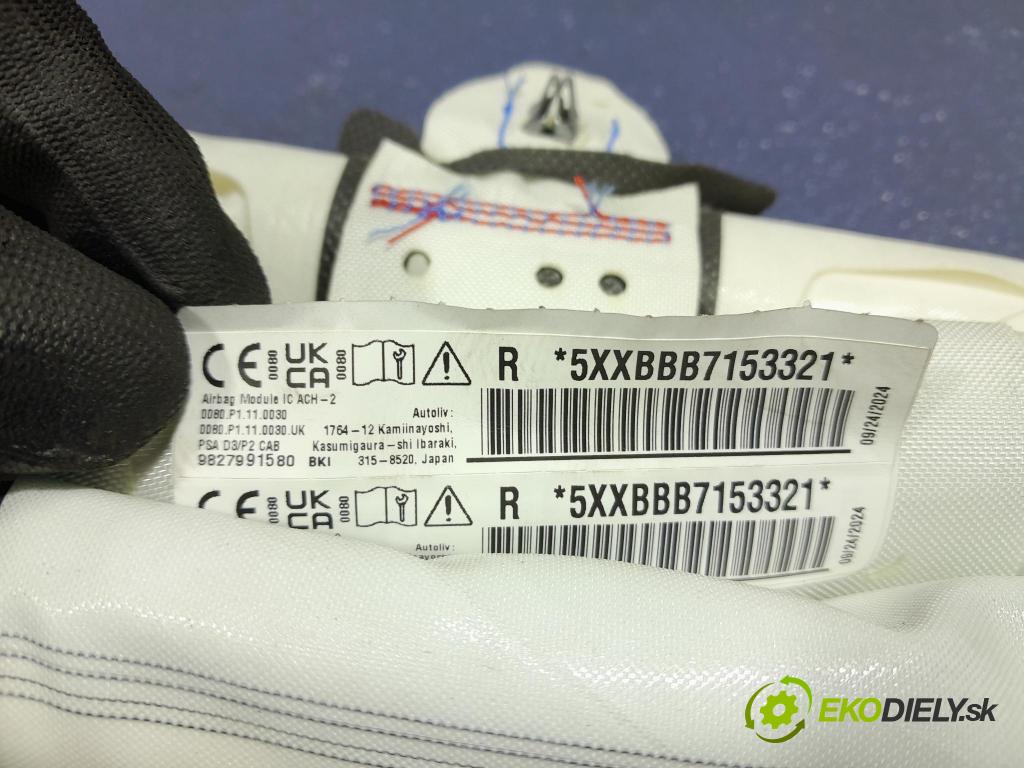 Opel Corsa 2024 Airbag: Záclona: x 9827991580