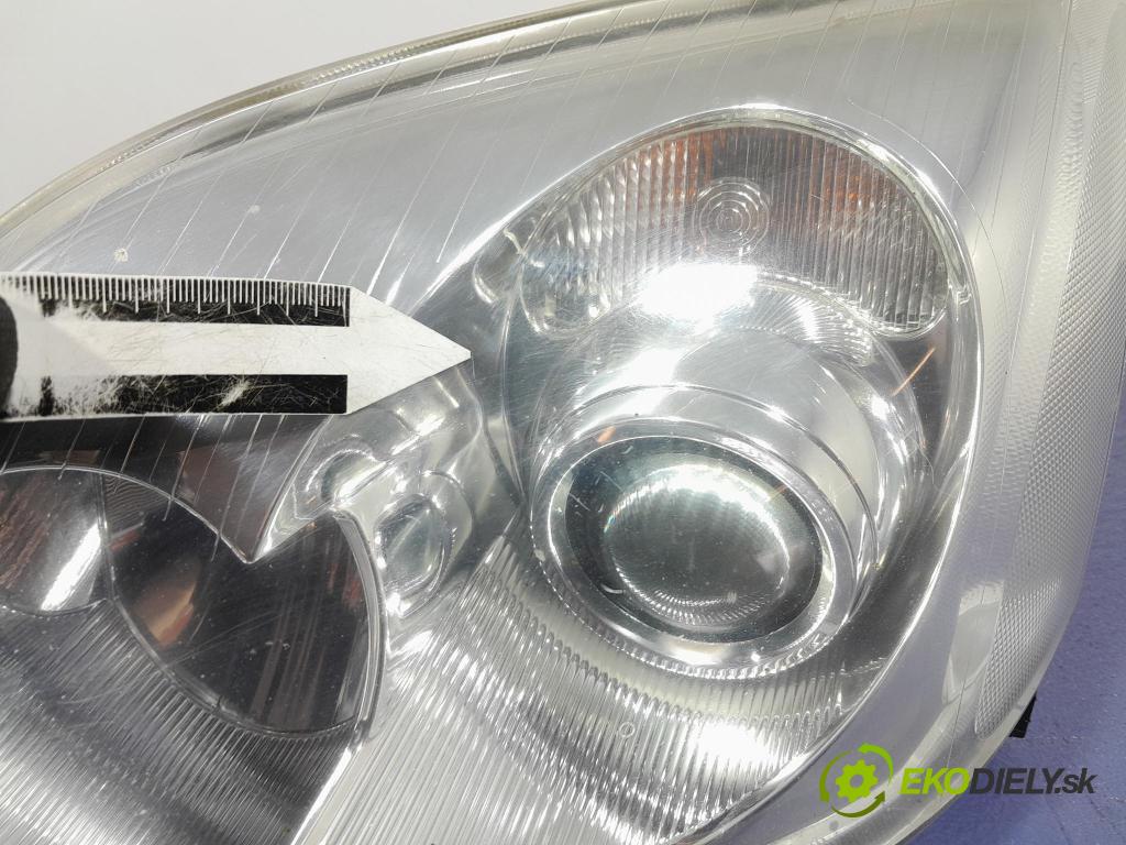 Toyota Avensis 2003 Reflektor: Vľavo: