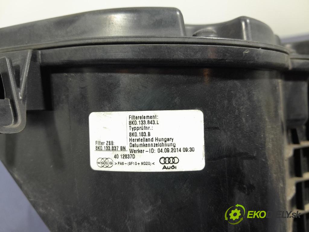 Audi A5 2014 obal Filtre: Vzduch: 8K0133835CD