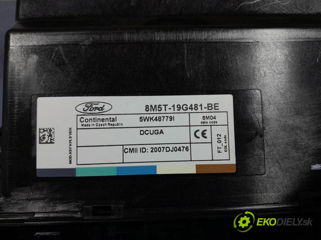 Ford Focus 2009 riadiaca jednotka Komfortu 8M5T-19G481-BE