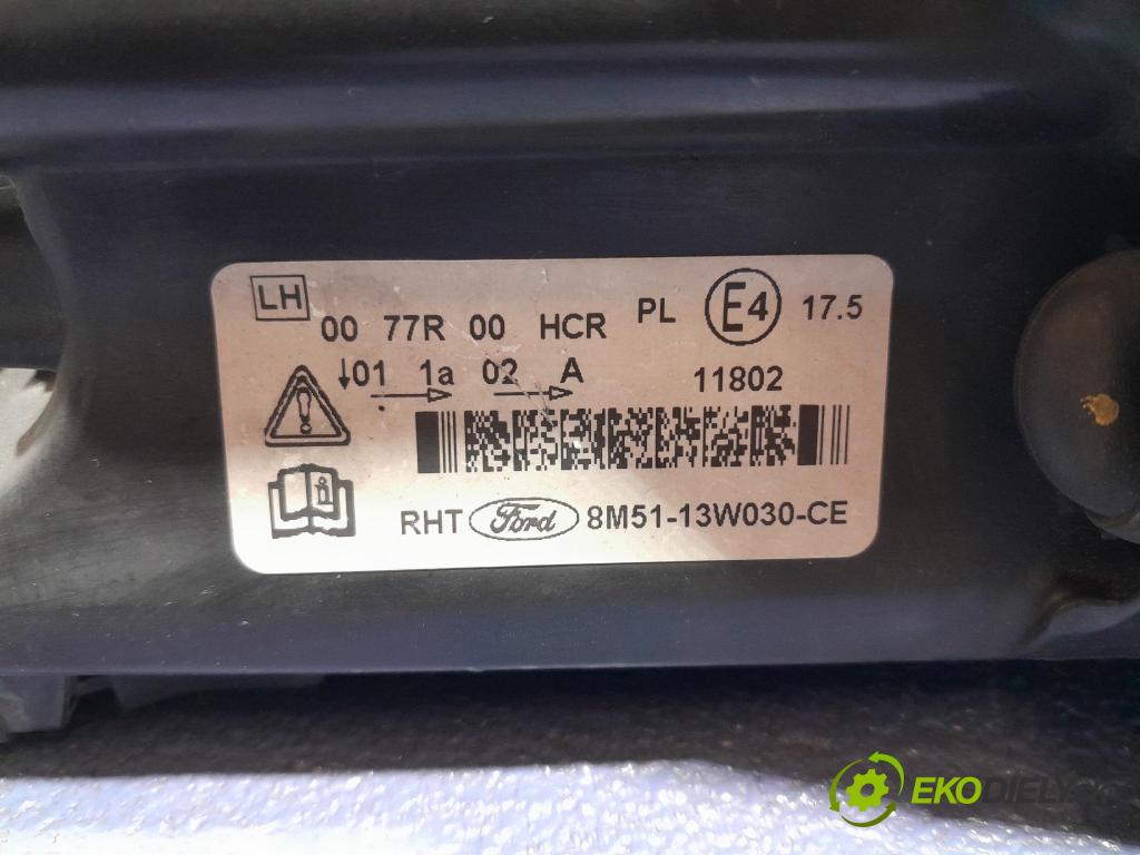 Ford Focus 2009 Reflektor: Vľavo: 8M51-13W030-CE