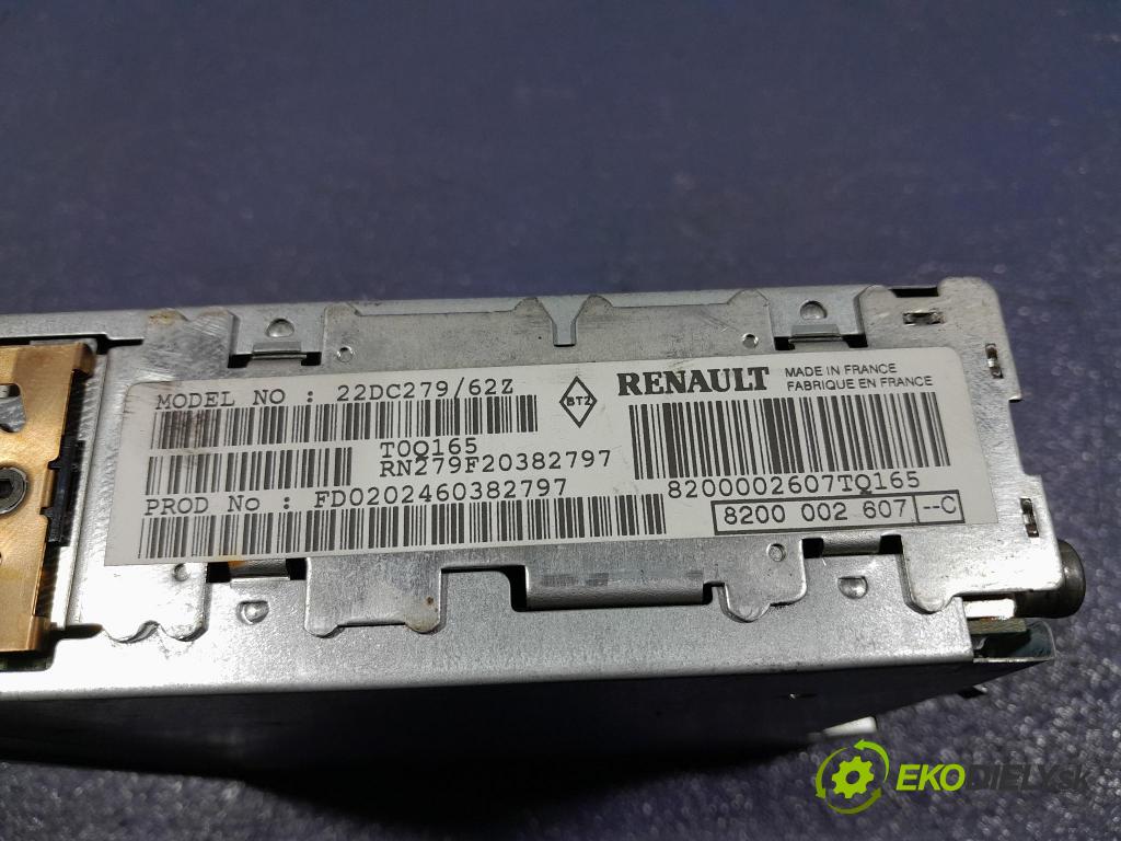 Renault Laguna 2002 Radio I Navigace: 8200002607