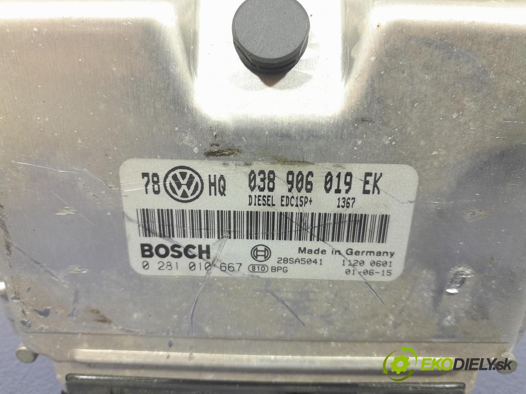 Vw Passat 2001 riadiaca jednotka Motor: 038906019EK