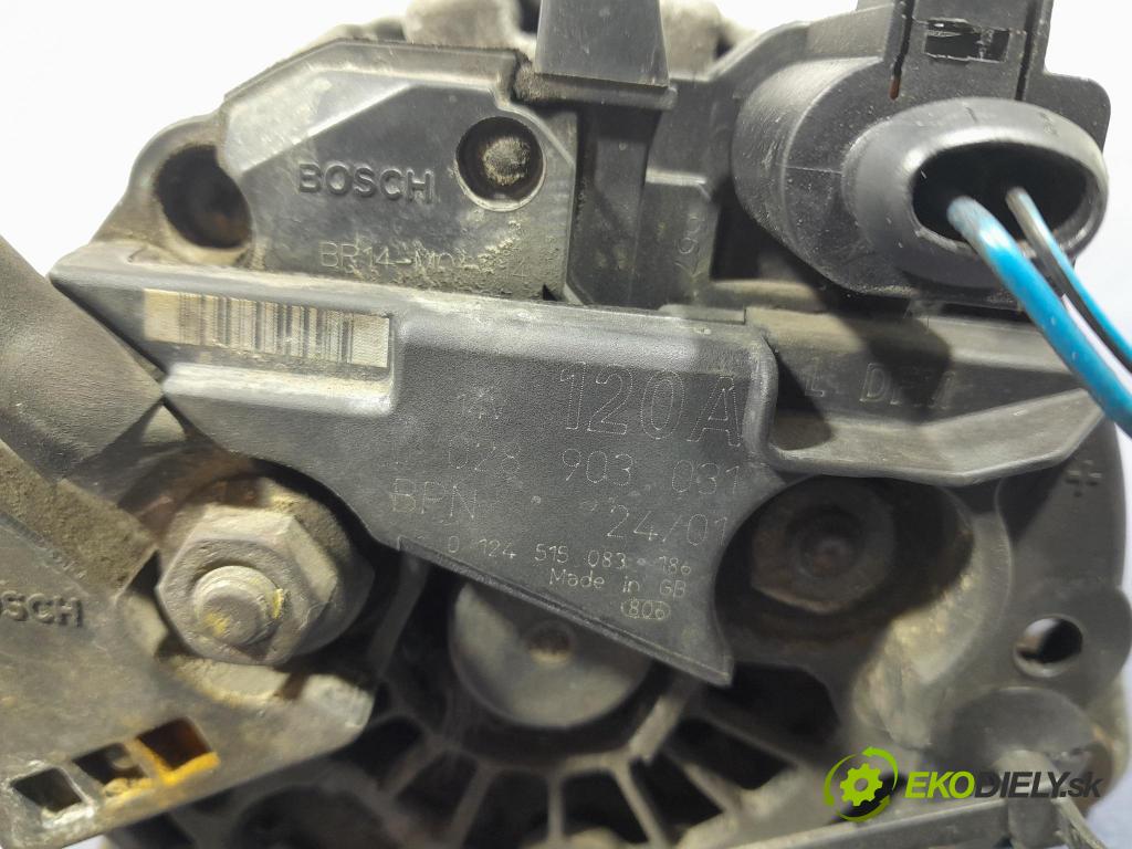 Vw Passat 2001 Alternator 028903031