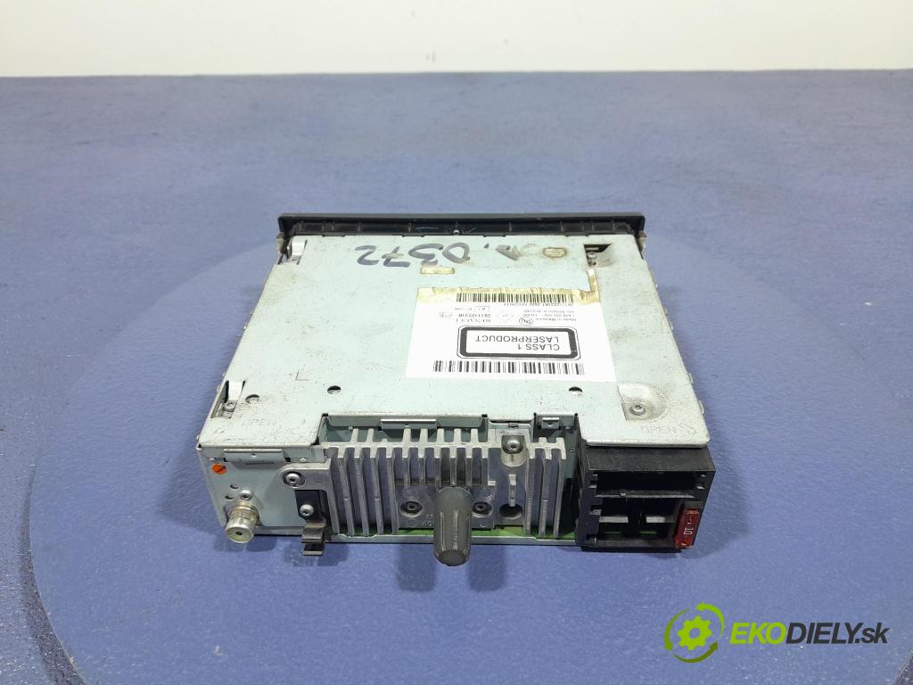 Dacia Logan 2011 Radio I Navigace: 281112231R