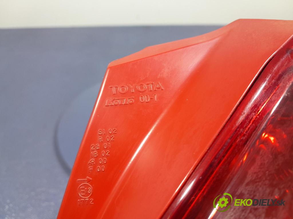 Toyota Yaris 2008 světlo Zad: Práva: Mimo: 