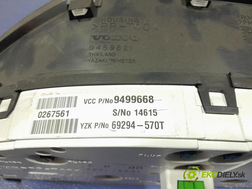 Volvo S60 2001 prístrojovka/ budíky 9499668