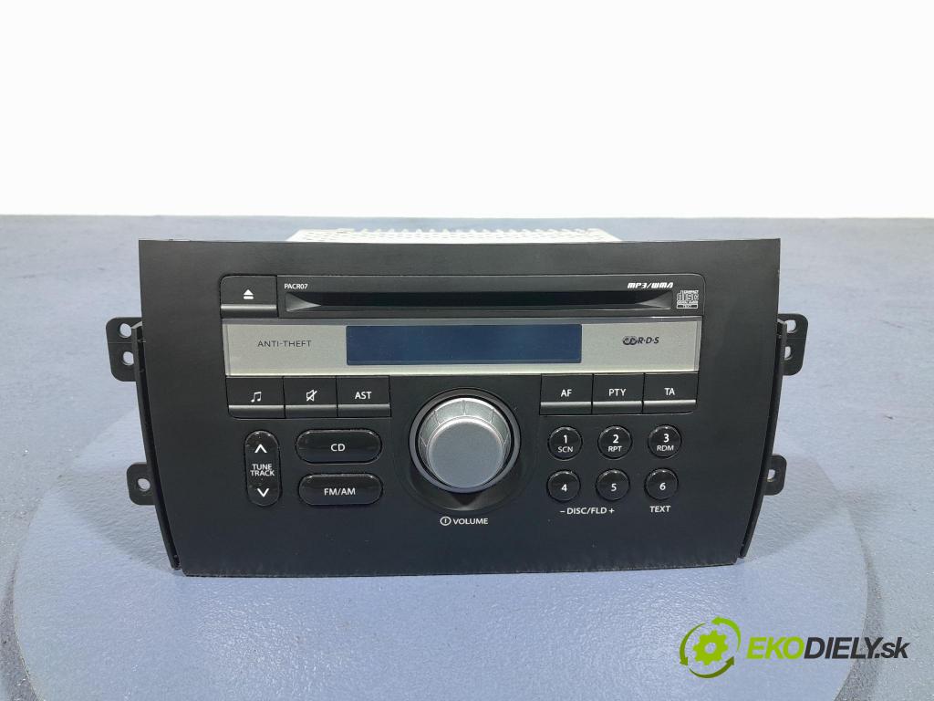 Suzuki Sx4 2009 Radio I Navigácia: 39101-79JB