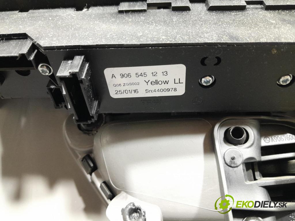 Mercedes Sprinter 2016 Čalounictví: dvere Predné ľavá