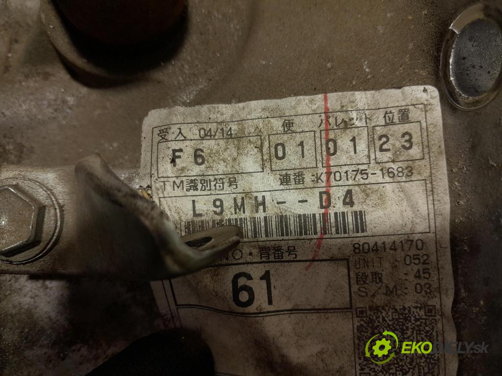 Toyota Yaris 2008 prevodovka Manualna L9MH-D4