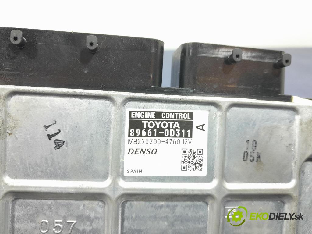 Toyota Yaris 2008 riadiaca jednotka Motor: 89661-0D311