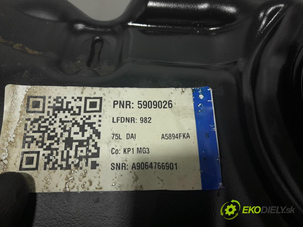 Mercedes Sprinter 2016 Nádrž: Paliva: A9064712801