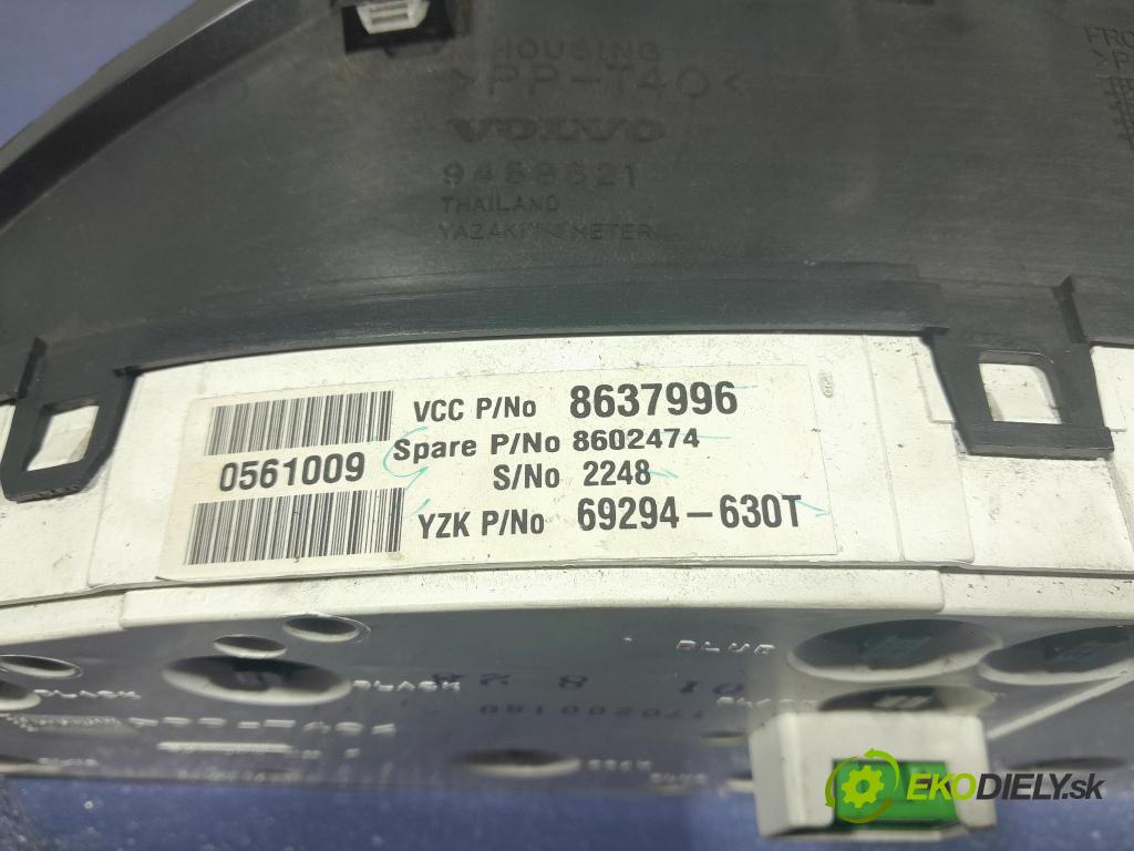 Volvo S60 2001 prístrojovka/ budíky 9459821