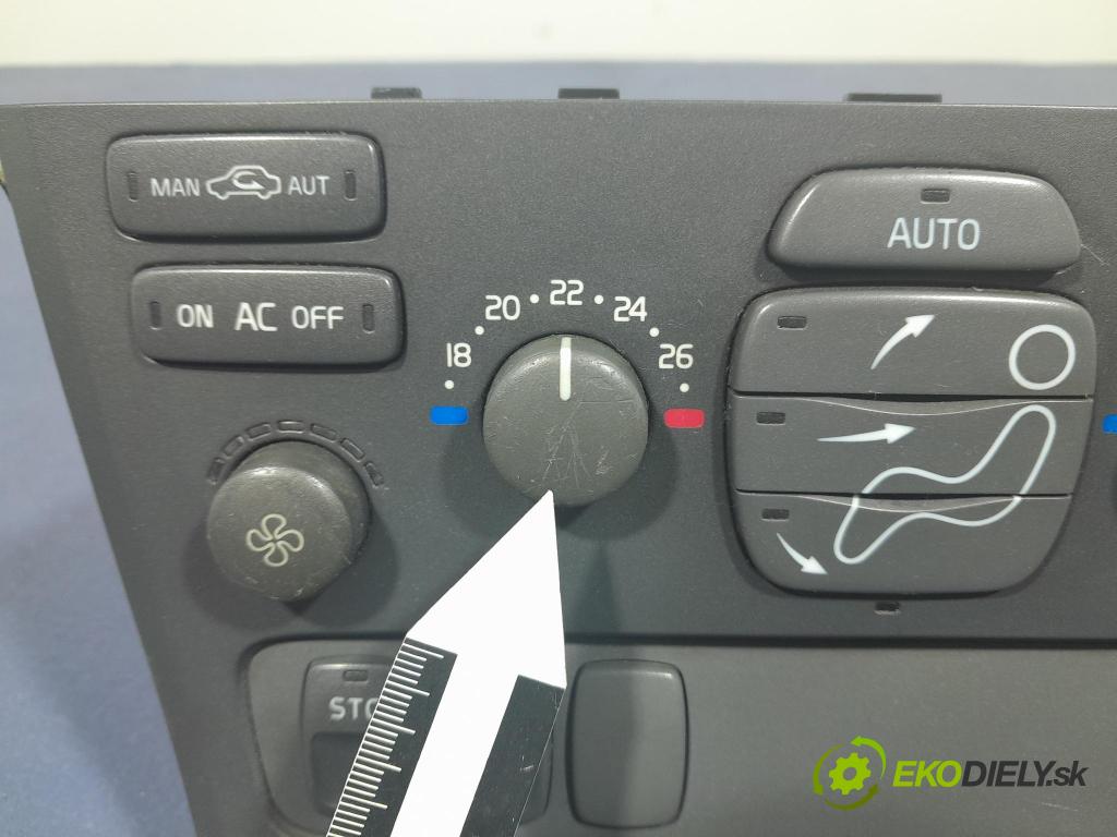 Volvo S60 2001 prepínač Klimatizácia: Prúd vzduchu: 8651242