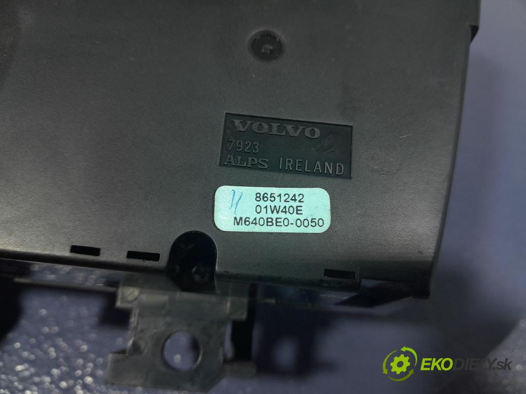 Volvo S60 2001 prepínač Klimatizácia: Prúd vzduchu: 8651242