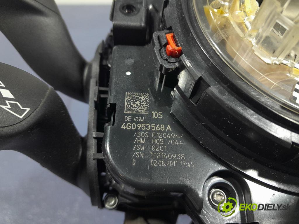 Audi A6 2011 prepínač Komplex: 4G0953568A