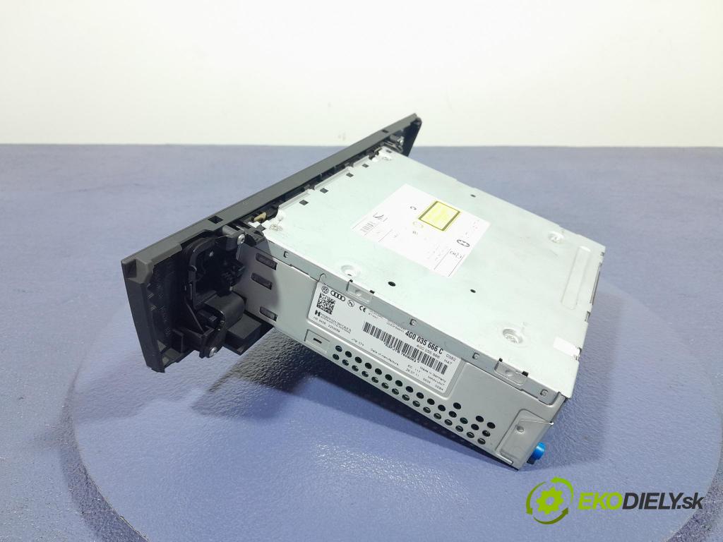 Audi A6 2011 Radio I Navigace: 4G0035666C