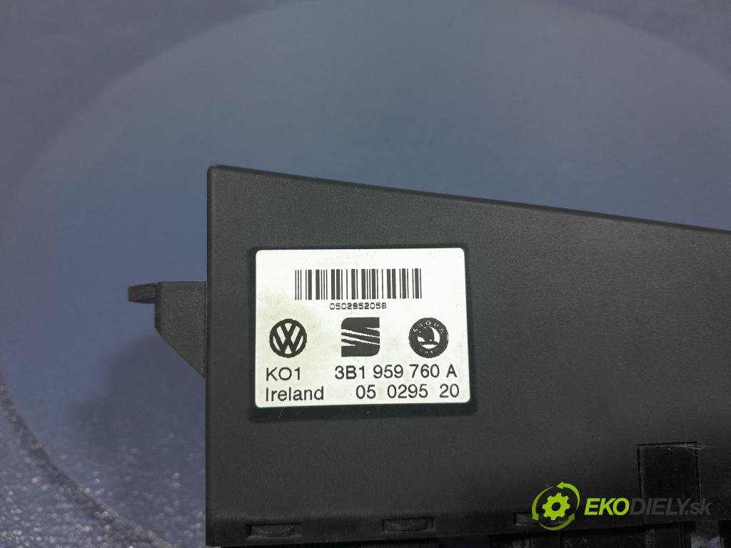 Seat Leon 2001 riadiaca jednotka Sedadlo: 3B1959760A