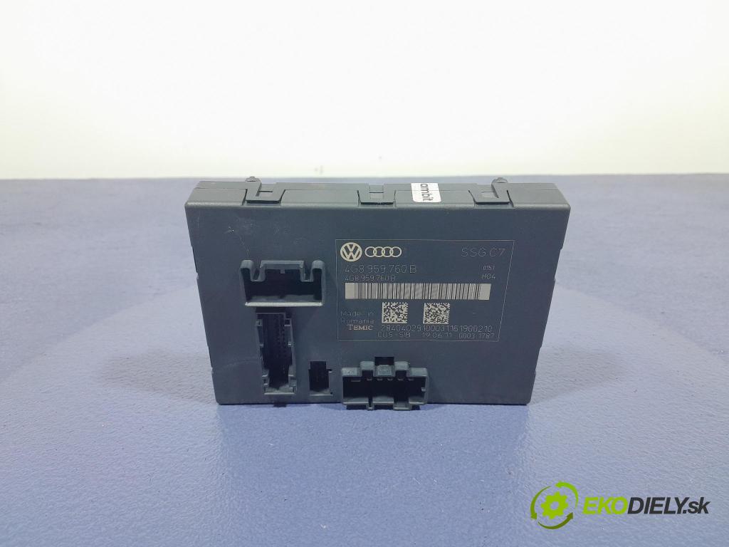 Audi A6 2011 riadiaca jednotka Sedadlo: 4G8959760B