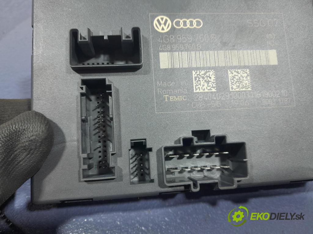 Audi A6 2011 riadiaca jednotka Sedadlo: 4G8959760B