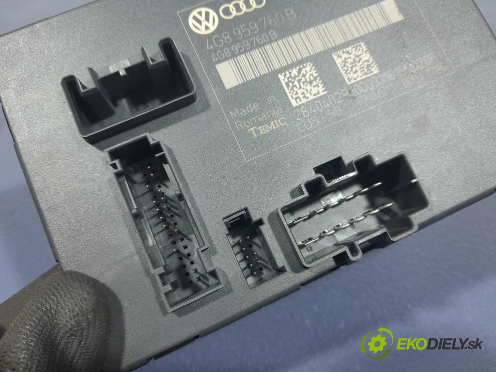 Audi A6 2011 riadiaca jednotka Sedadlo: 4G8959760B