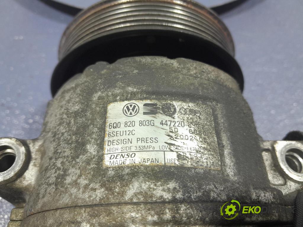 Vw Polo 2003 Kompresor: Klimatizace: 6Q0820803G