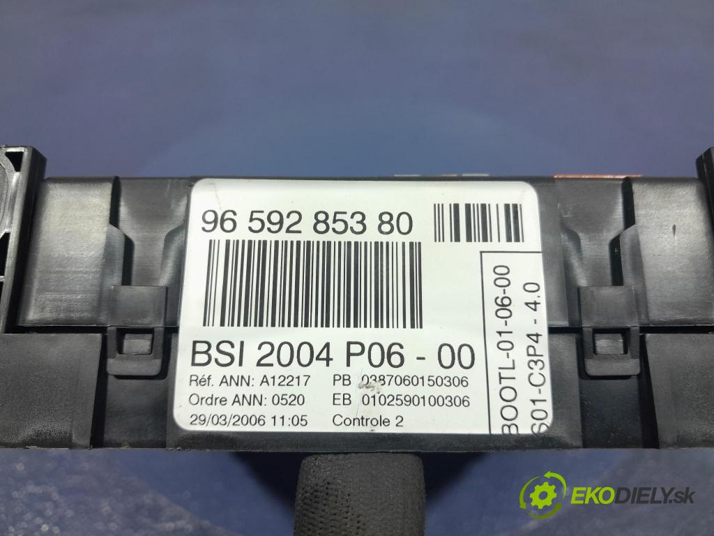 Citroen C3 2006 skrinka Poistky: 9659285380