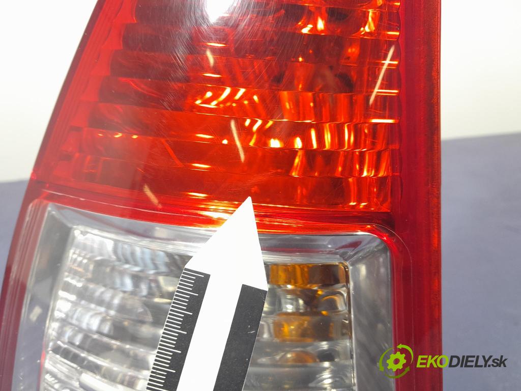 Citroen C3 2006 svetlo / reflektor zad Prava: Vonkajsia: 9636079380