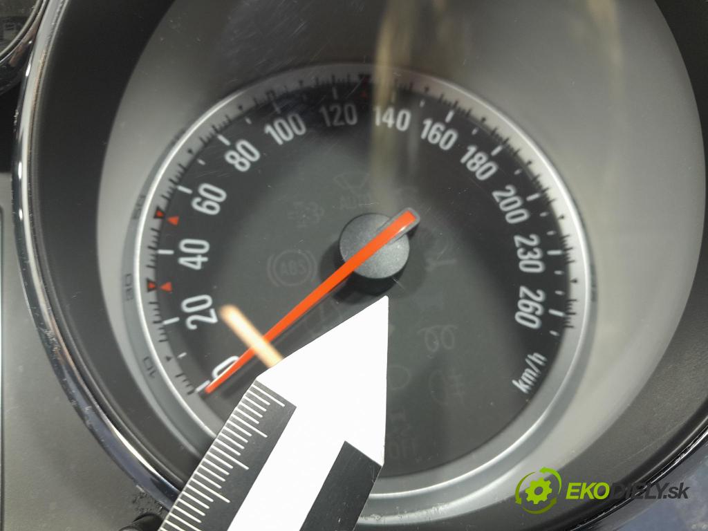 Opel Astra 2013 Přístrojová deska 13433805