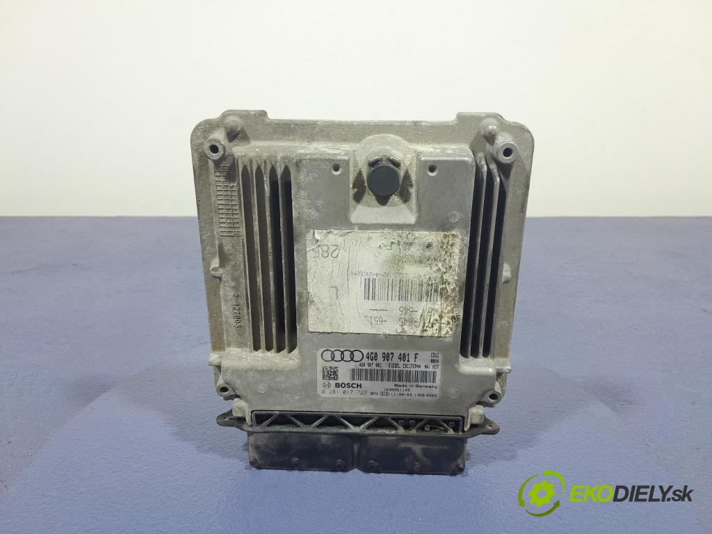 Audi A6 2011 riadiaca jednotka Motor: 4G0907401F