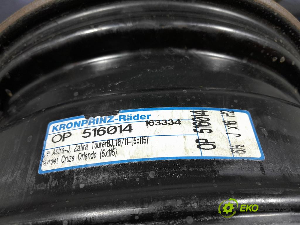 Opel Astra 2013 Ráfiky: Oceľ: 516014