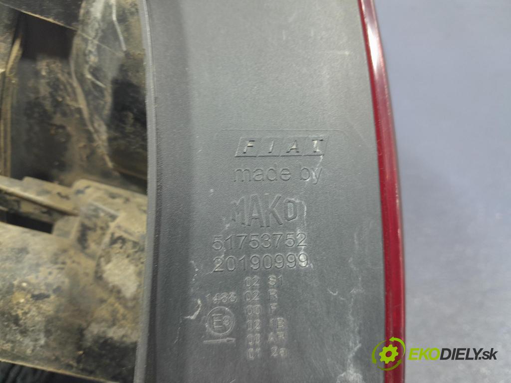 Fiat Linea 2008 svetlo / reflektor zad Prava: Vonkajsia: 20190748