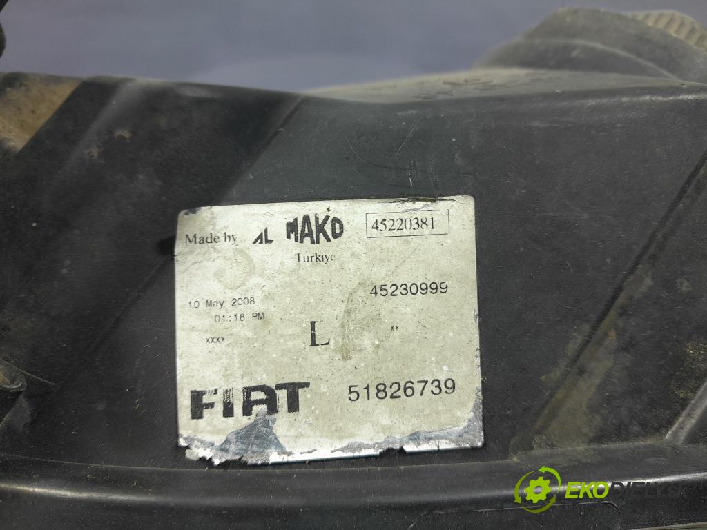 Fiat Linea 2008 Reflektor: Vľavo: 51826739